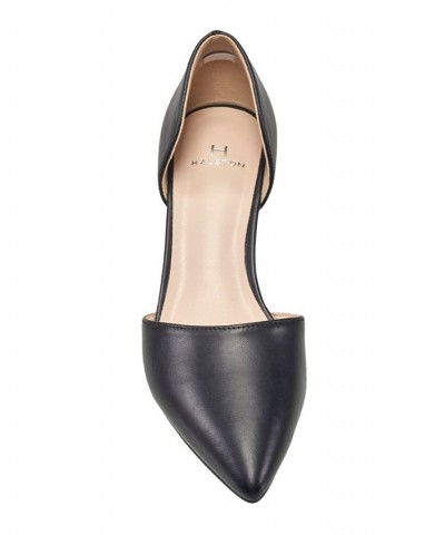 Women's Bali Pointed Pumps Black $41.04 Shoes