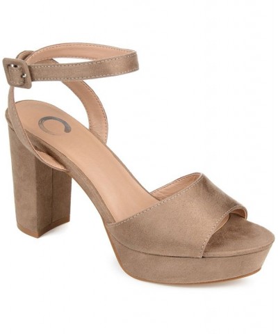 Women's Nairri Platform Sandals PD04 $42.00 Shoes