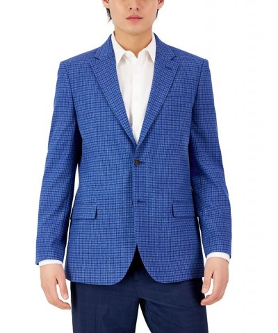 Men's Modern-Fit Plaid Sport Coat PD01 $37.40 Blazers