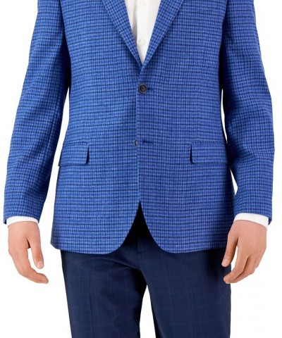 Men's Modern-Fit Plaid Sport Coat PD01 $37.40 Blazers