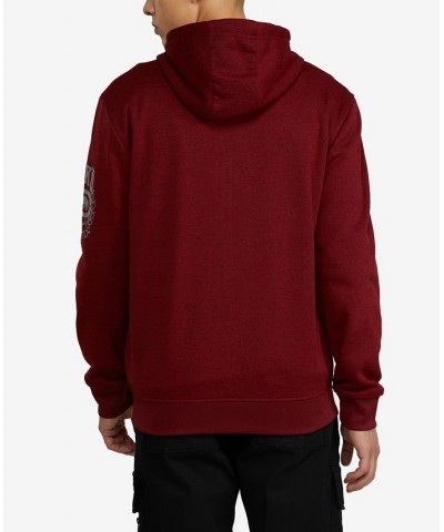 Men's Full Bloom Hoodie Red $32.64 Sweatshirt