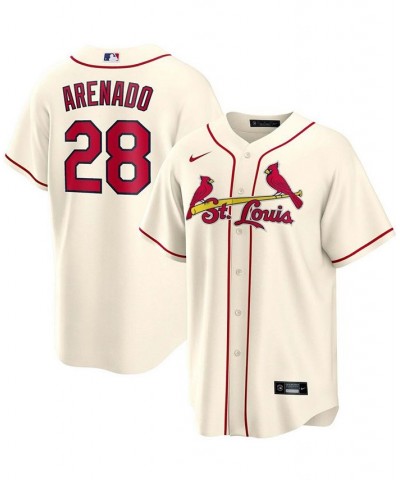 Men's Nolan Arenado Cream St. Louis Cardinals Alternate Official Replica Player Jersey $44.95 Jersey