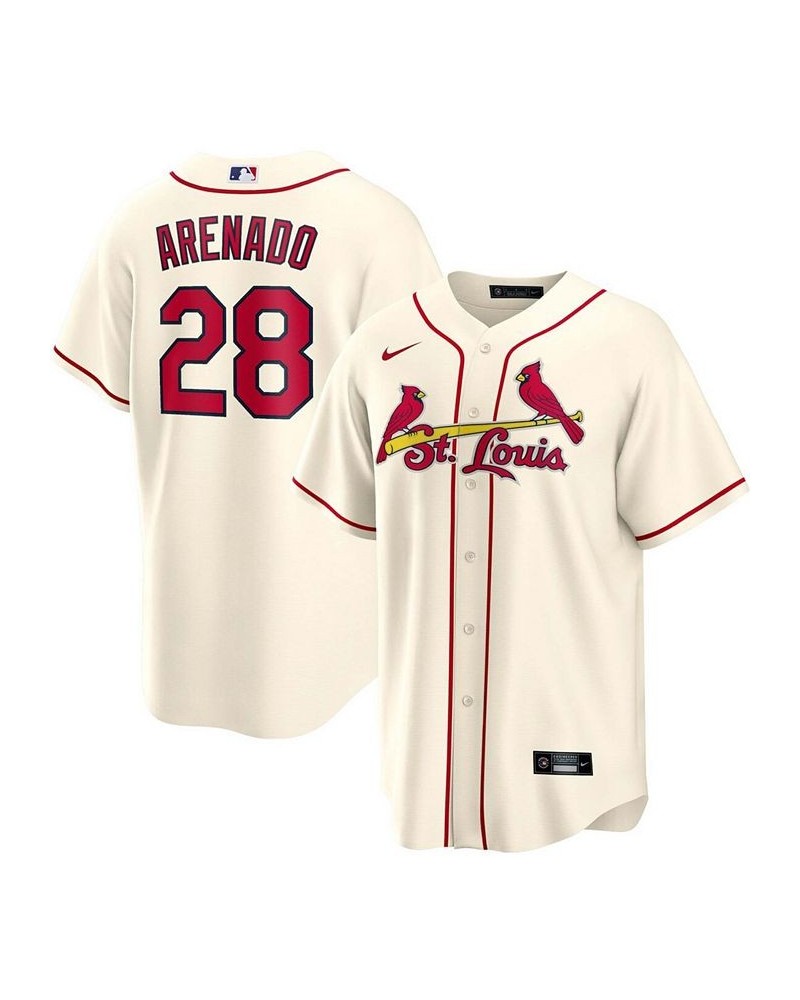 Men's Nolan Arenado Cream St. Louis Cardinals Alternate Official Replica Player Jersey $44.95 Jersey