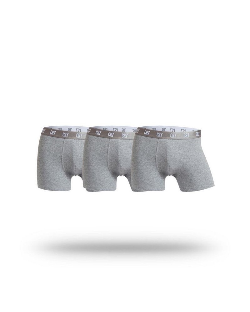 Cristiano Ronaldo Men's Trunk, 3 Pack Gray $28.09 Underwear