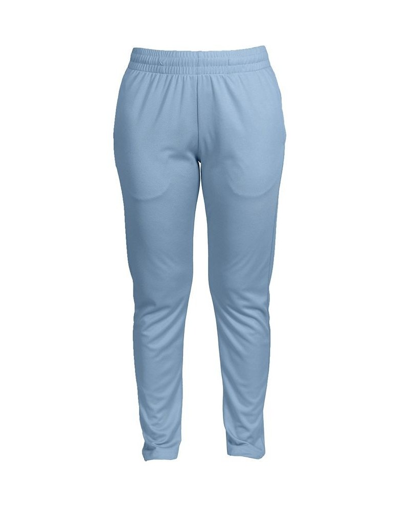 Men's Dry Fit Moisture Wicking Performance Active Pants Light Blue $18.36 Pants