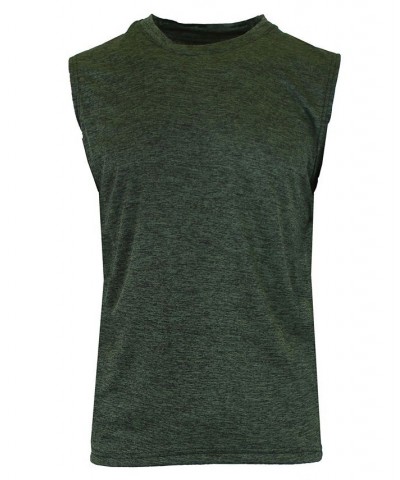 Men's Performance Muscle T-shirt Olive $14.28 T-Shirts