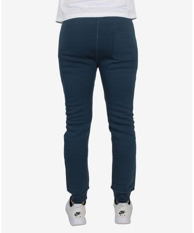 Men's Slim Fit Fleece Jogger Sweatpants with Heat Seal Zipper Pockets, Pack of 3 Navy, Heather Gray, Blue $40.05 Pants