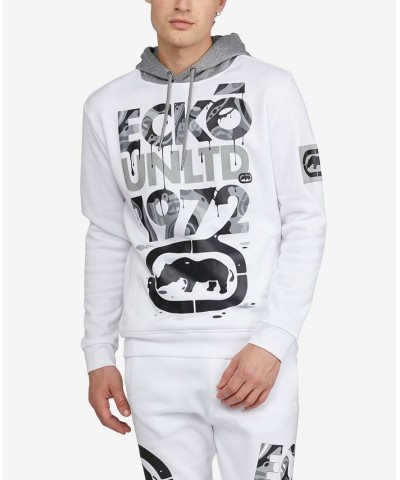 Men's Liquidize Hoodie White $33.64 Sweatshirt