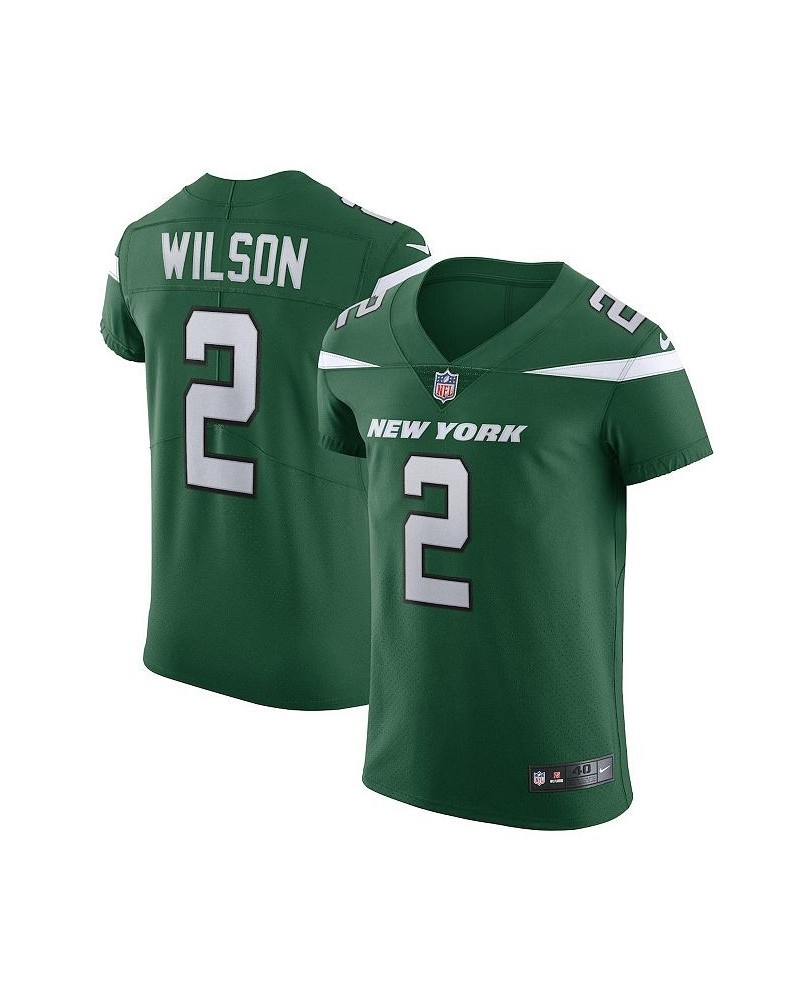 Men's Zach Wilson Gotham Green New York Jets Vapor Elite Jersey $78.30 Jersey