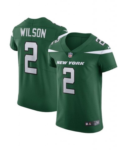 Men's Zach Wilson Gotham Green New York Jets Vapor Elite Jersey $78.30 Jersey