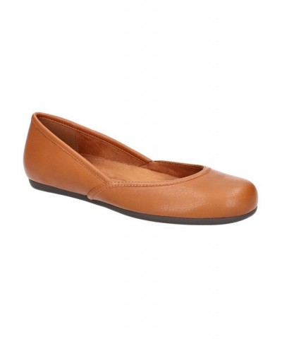 Women's Tamar Ballet Flats Brown $27.30 Shoes