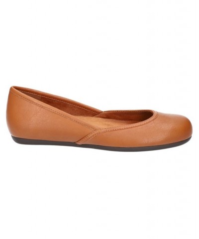 Women's Tamar Ballet Flats Brown $27.30 Shoes