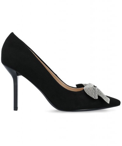 Women's Marcie Rhinestone Bow Pumps PD01 $46.20 Shoes