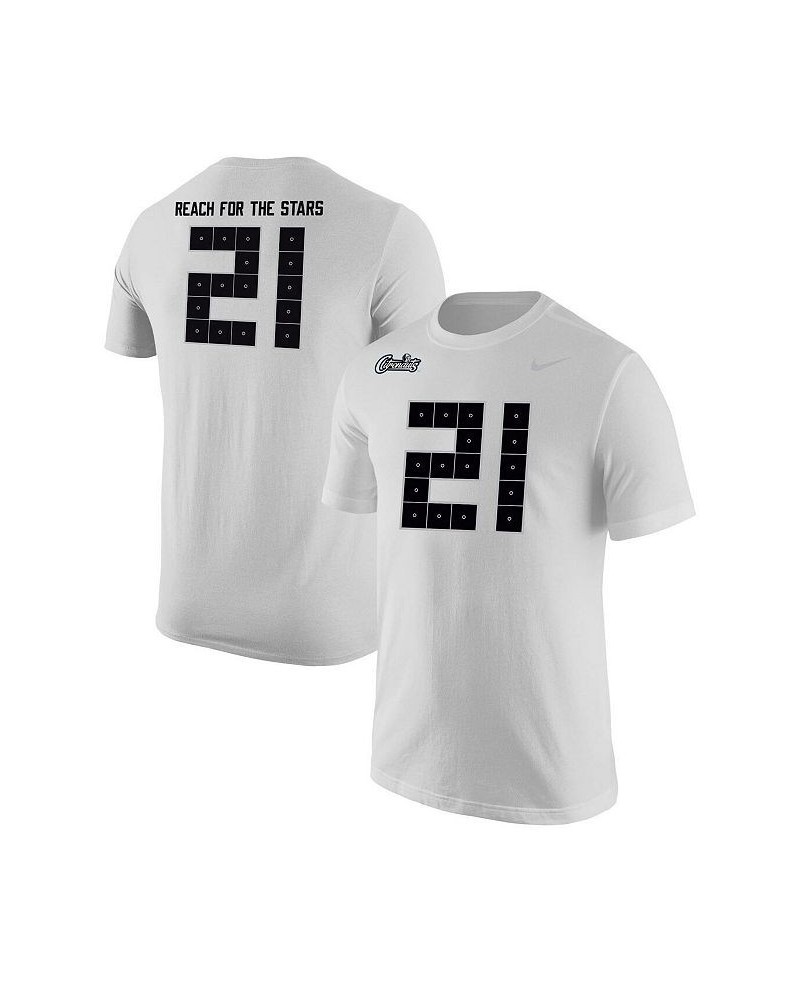 Men's 21 White UCF Knights Space Game Jersey T-shirt $19.74 T-Shirts