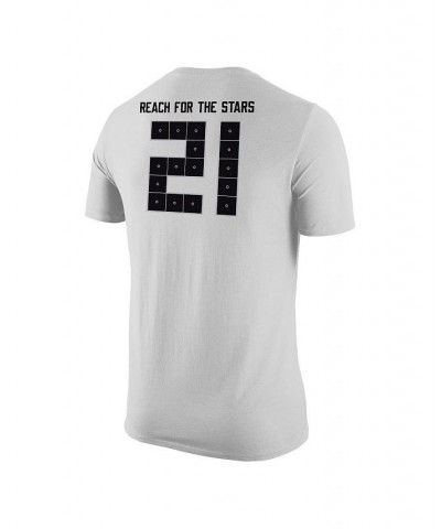 Men's 21 White UCF Knights Space Game Jersey T-shirt $19.74 T-Shirts