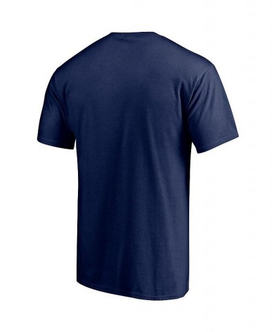 Men's Branded Navy Detroit Tigers Crossed Hometown Collection T-shirt $16.80 T-Shirts