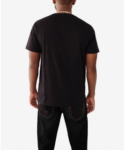 Men's True Rlgn Horseshoe Short Sleeves T-shirt Black $21.23 T-Shirts