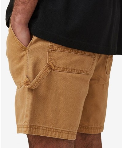 Men's Worker Chino Shorts Tan/Beige $28.04 Shorts