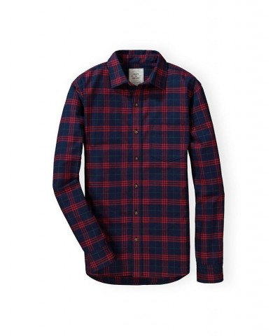 Mens' Brushed Flannel Button Down Shirt Multi $21.13 Shirts