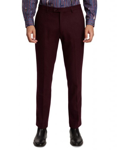 Men's Slim-Fit Suit Red $50.60 Suits