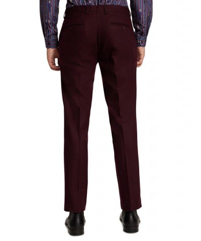 Men's Slim-Fit Suit Red $50.60 Suits