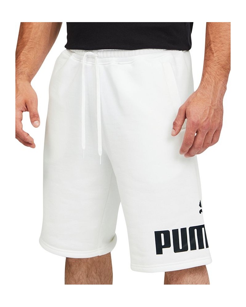 Men's Big Fleece Logo Shorts Mgh/Black $18.29 Shorts