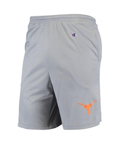 Men's Gray Texas Longhorns Mesh Shorts $20.70 Shorts