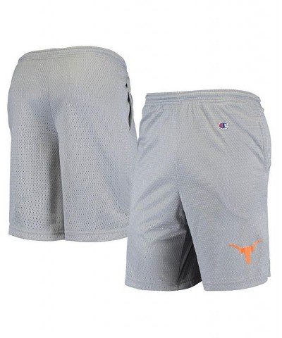 Men's Gray Texas Longhorns Mesh Shorts $20.70 Shorts