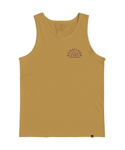 Quicksilver Men's Water Tales Tank T-shirt Yellow $15.07 T-Shirts