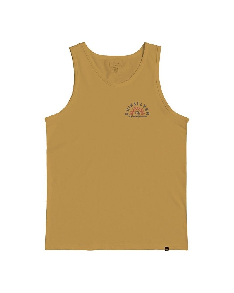 Quicksilver Men's Water Tales Tank T-shirt Yellow $15.07 T-Shirts