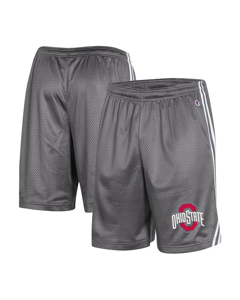 Men's Gray Ohio State Buckeyes Team Lacrosse Shorts $16.80 Shorts