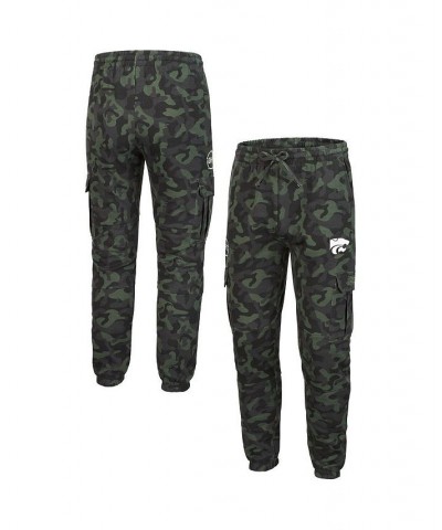 Men's Camo Kansas State Wildcats Logo OHT Military-inspired Appreciation Code Fleece Pants $27.00 Pants