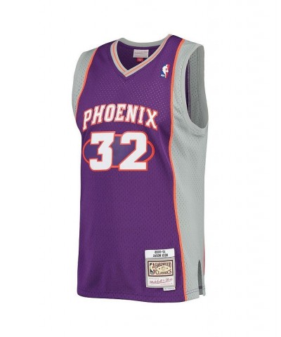 Men's Jason Kidd Purple Phoenix Suns 2000-2001 Authentic Hardwood Classics Swingman Jersey $58.00 Jersey