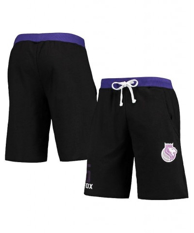 Men's De'Aaron Fox Black Sacramento Kings Name and Number French Terry Shorts $19.43 Shorts