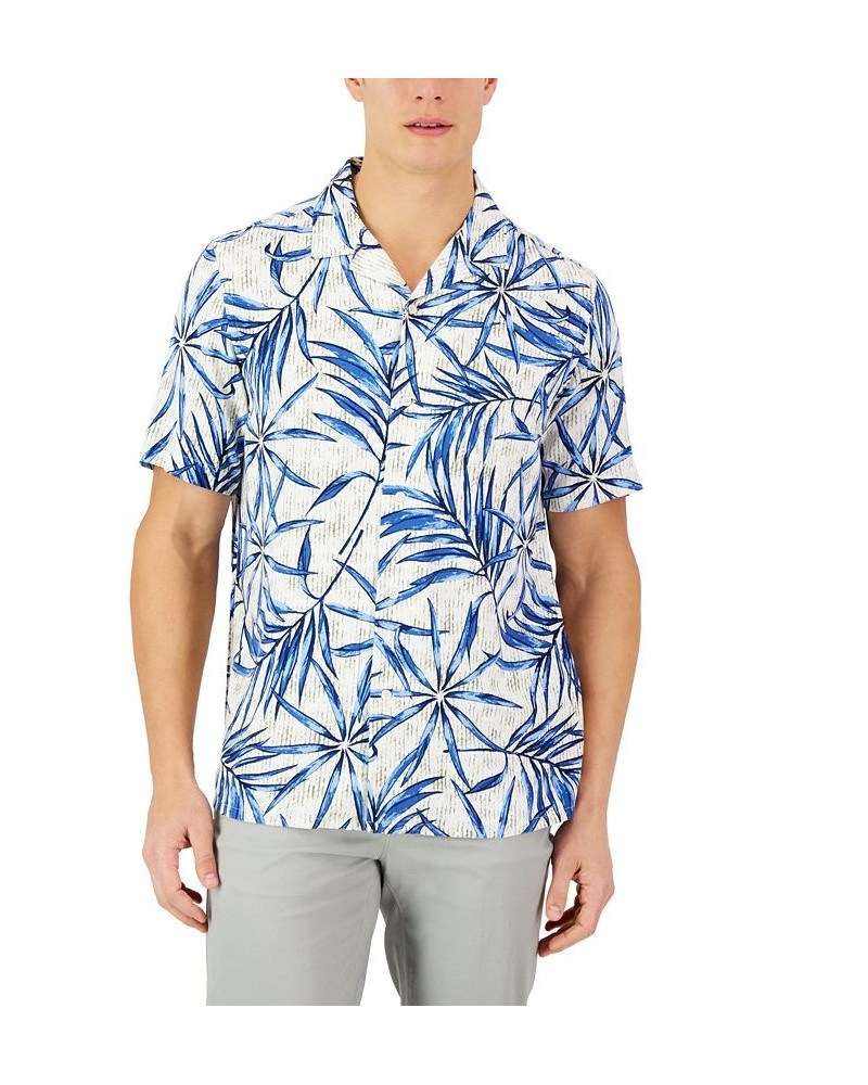 Men's David Tropical Silk Shirt Brown $21.24 Shirts