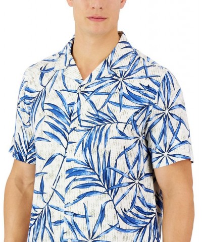 Men's David Tropical Silk Shirt Brown $21.24 Shirts