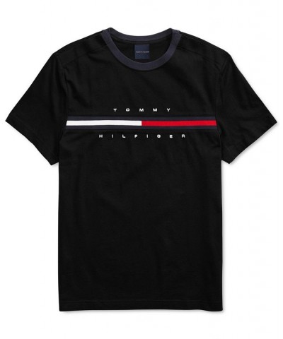 Men's Tino T-Shirt with Magnetic Closure at Shoulders Black $20.90 T-Shirts