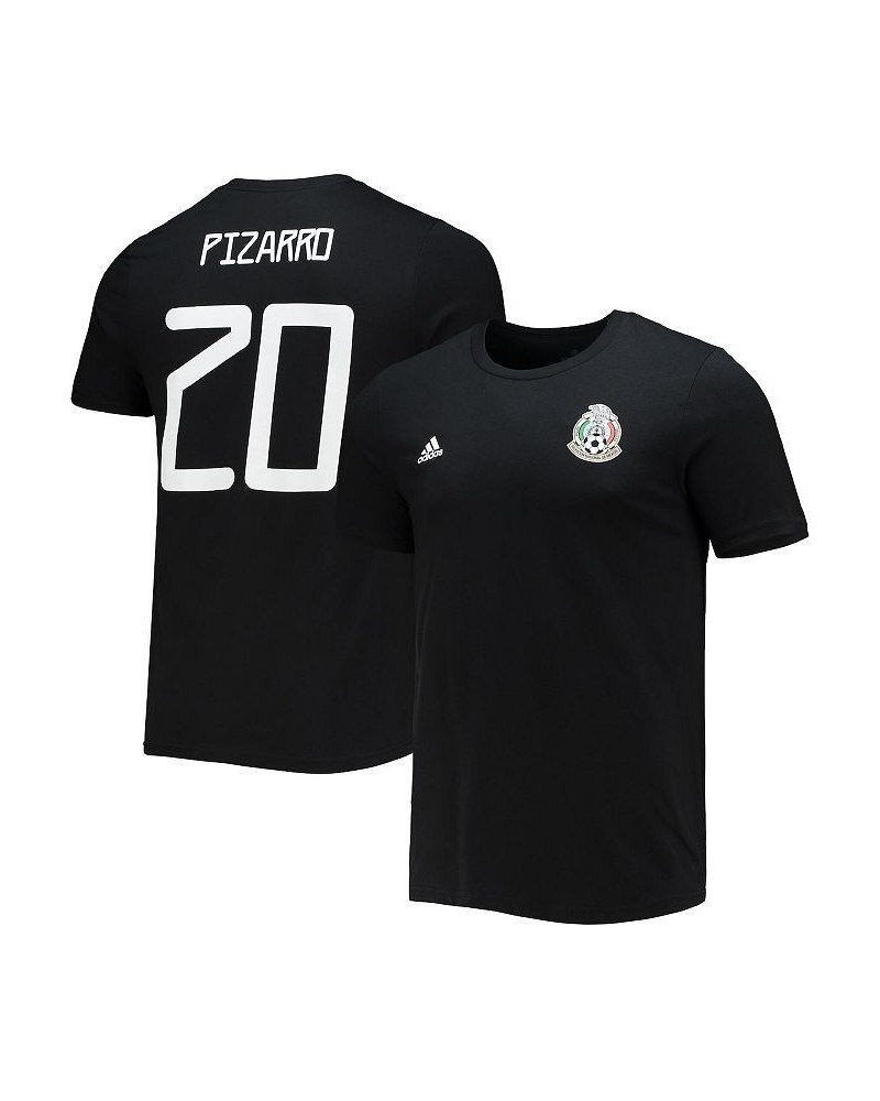 Men's Rodolfo Pizarro Black Mexico National Team Amplifier Name and Number T-shirt $16.80 T-Shirts