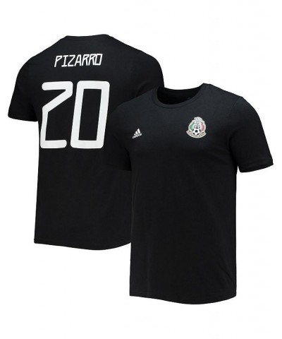 Men's Rodolfo Pizarro Black Mexico National Team Amplifier Name and Number T-shirt $16.80 T-Shirts