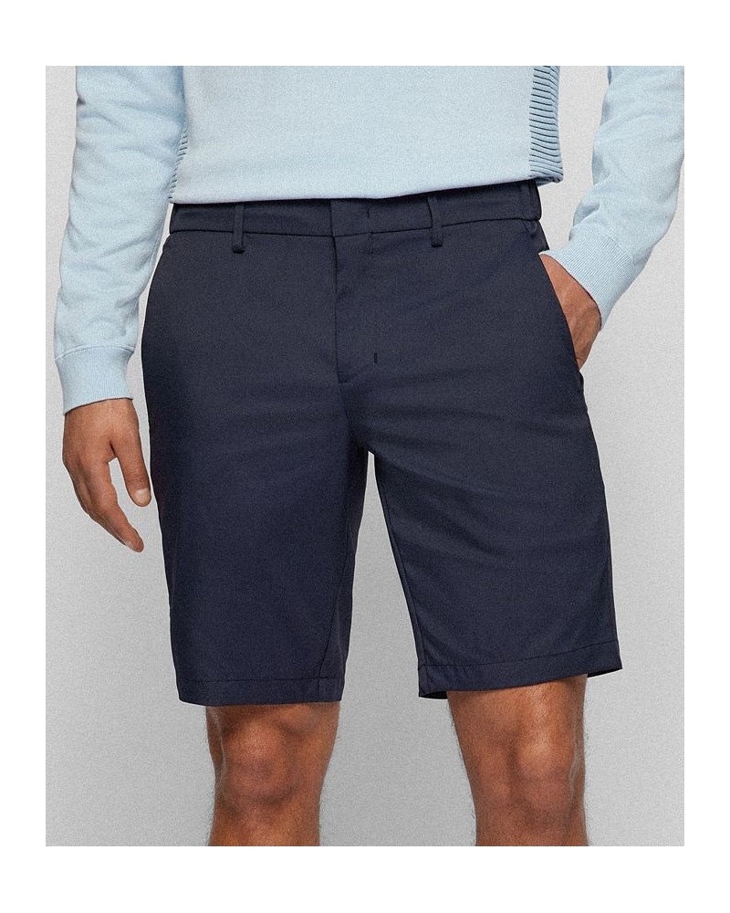 BOSS Men's Slim-Fit Shorts Blue $65.52 Shorts