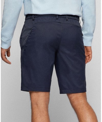 BOSS Men's Slim-Fit Shorts Blue $65.52 Shorts