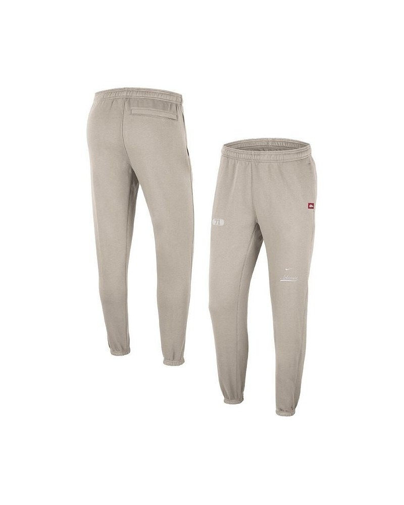 Men's Cream Arkansas Razorbacks Jogger Pants $34.50 Pants