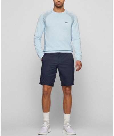 BOSS Men's Slim-Fit Shorts Blue $65.52 Shorts