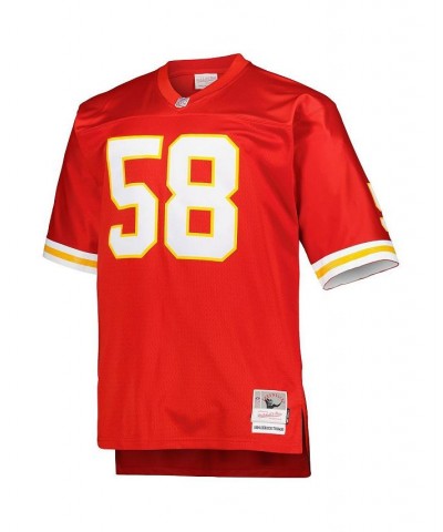 Men's Derrick Thomas Red Kansas City Chiefs Big and Tall 1994 Retired Player Replica Jersey $68.00 Jersey