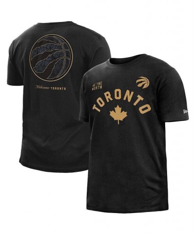 Men's Black Toronto Raptors 2022/23 City Edition Brushed Jersey T-shirt $23.99 T-Shirts