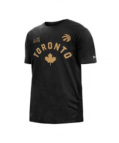 Men's Black Toronto Raptors 2022/23 City Edition Brushed Jersey T-shirt $23.99 T-Shirts