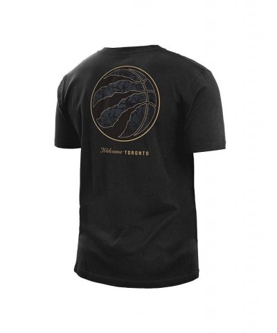 Men's Black Toronto Raptors 2022/23 City Edition Brushed Jersey T-shirt $23.99 T-Shirts