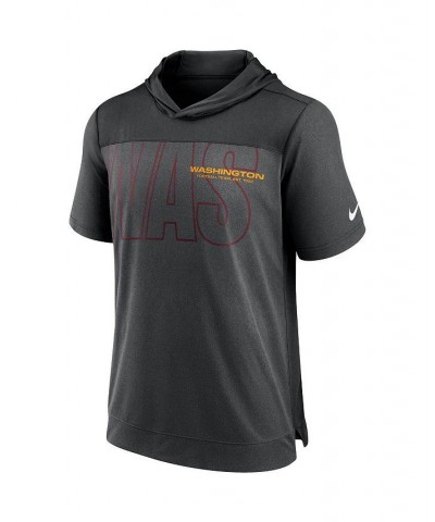 Men's Heather Charcoal, Black Washington Football Team Performance Hoodie T-shirt $28.00 T-Shirts