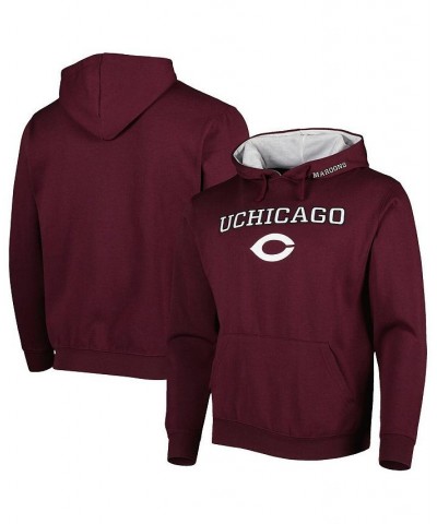 Men's Maroon UChicago Maroons Isle Pullover Hoodie $22.00 Sweatshirt