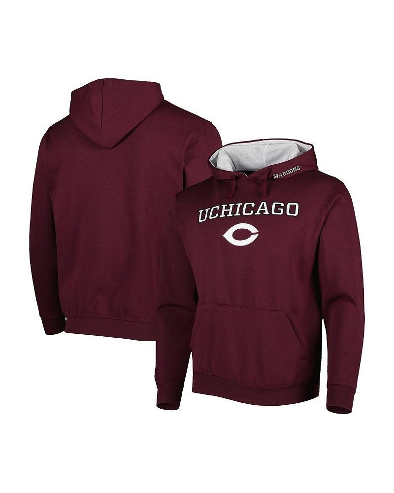 Men's Maroon UChicago Maroons Isle Pullover Hoodie $22.00 Sweatshirt